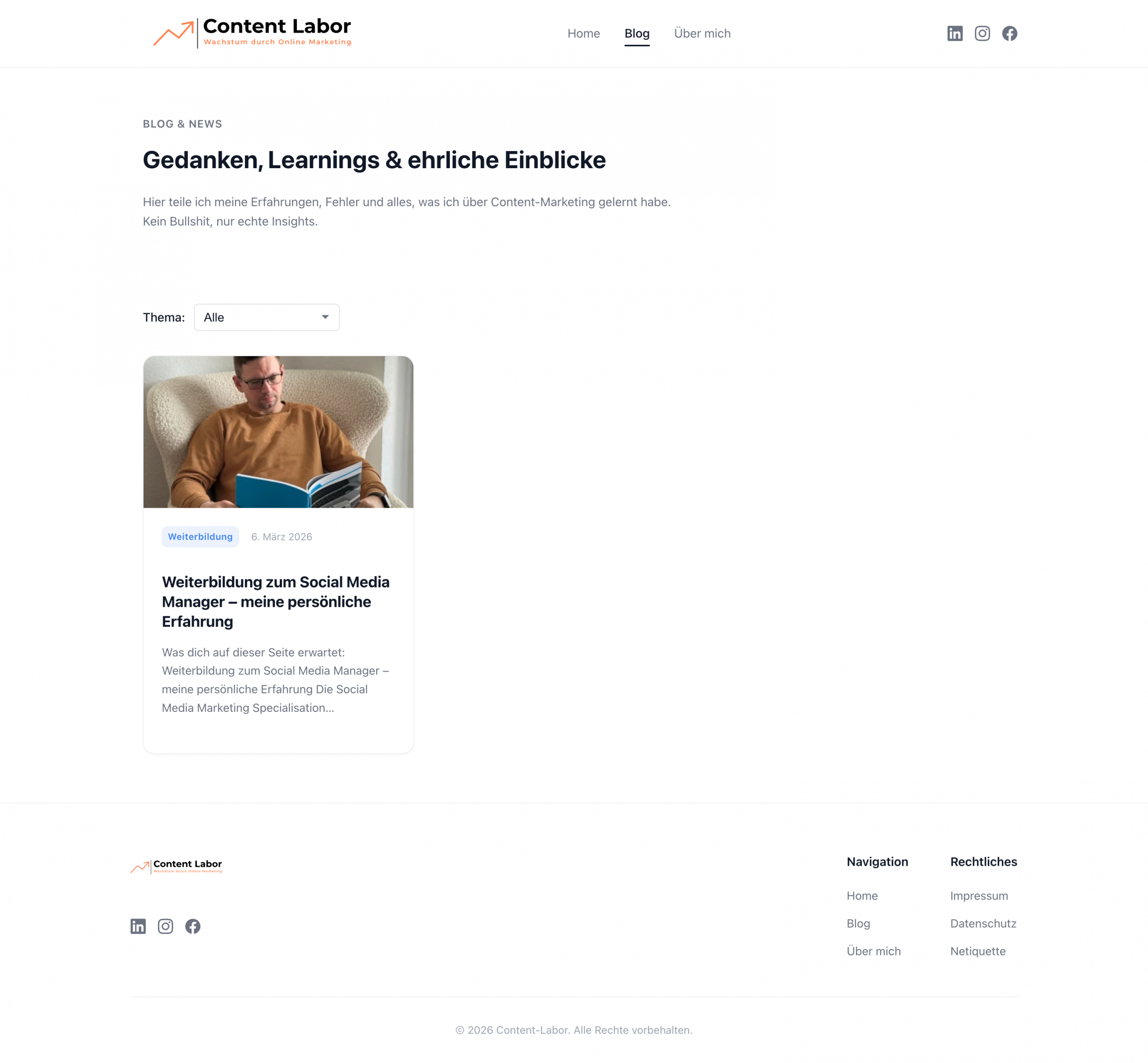 Content Labor – Blog